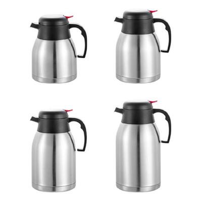 Caraffa Termica in Acciaio Inossidabile per Bevande Calde con Beccuccio Anti-Goccia per Versare Facilmente Caffè e Altre Bevande Calde