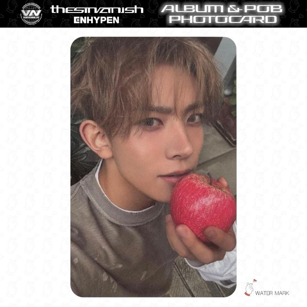 PRZEDSPRZEDAŻ ENHYPEN THE SIN VANISH ALBUM Karta ze zdjęciem Japonia POB LOSOWANIE SZCZĘŚCIA OFICJALNY FORBIDDEN AFTERLIGHT STORM FUGITIVES