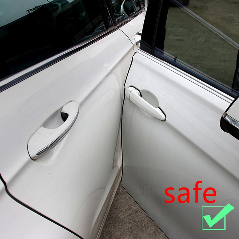 1pc Car Door Decoration Strip Car Door Anti-collision Strip Car Door Edge Protection Strip Stickers Auto Exterior Accessories
