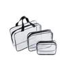1pc Pvc Transparent Waterproof Portable Makeup Bag, Suitable For Business Trips, Toiletries, Cosmetics Storage
