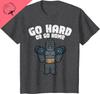 cotton Sport Top Gym Go Hard or Home Workout Motivation Fitness Unisex TShirt Graphic Vintage Classic Funny Short Sleeve Tee
