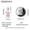 Original Charms Copper Certified Angel Ballet Shoes Beads Fit Bracelet Women Jewelry Making Diy