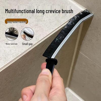 Multifunctional Crevice and Corner Cleaning Brush for Bathroom and Toilet