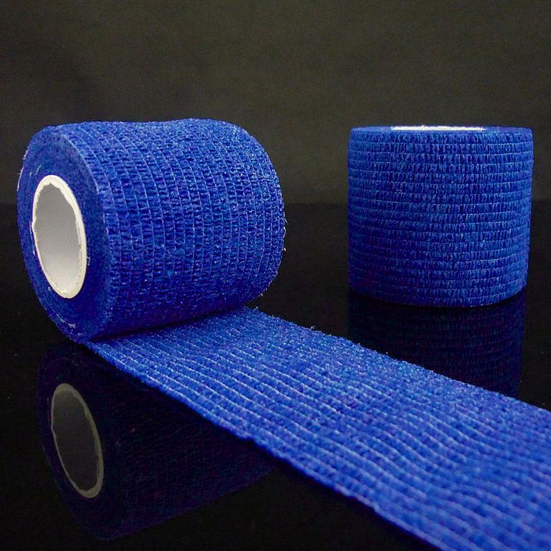 5cm X 5 metros Azul y Blanco Ajuste Elástico Deportes Atléticos