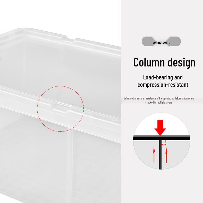 Transparent Plastic Storage Box