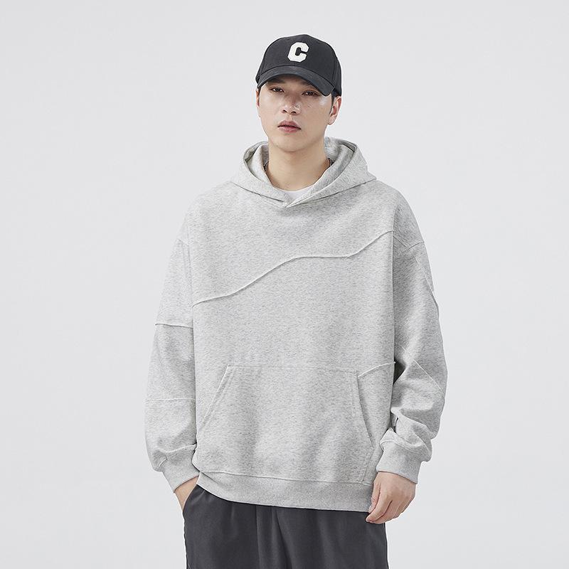 

Мужская толстовка с капюшоном American High Street Autumn, плотная, свободная, удобная, простая, универсальная, высококачественная и модная куртка 3XL