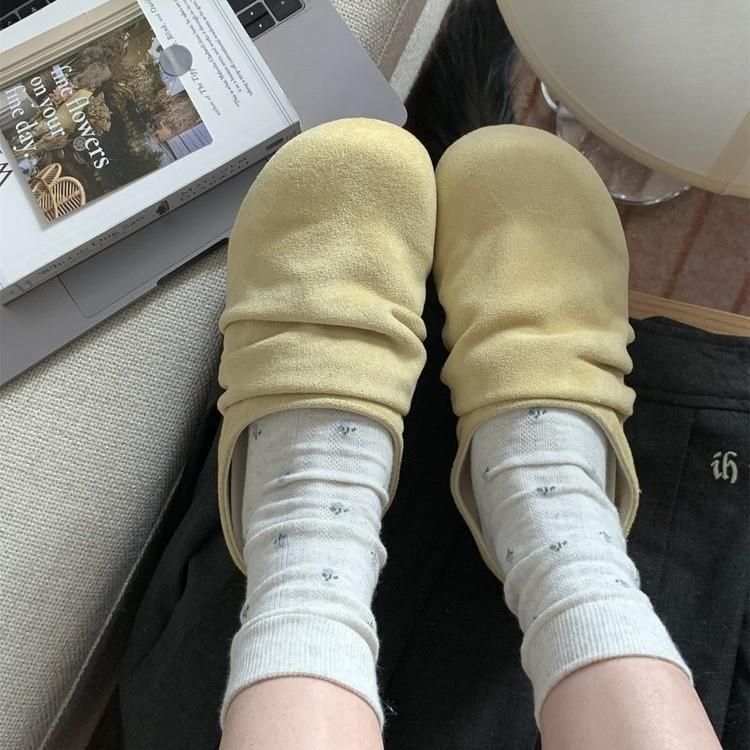 

Women s Retro Beige Birkenstock Toe Cap Slip-On Slippers - Versatile Spring 2026 Style 38