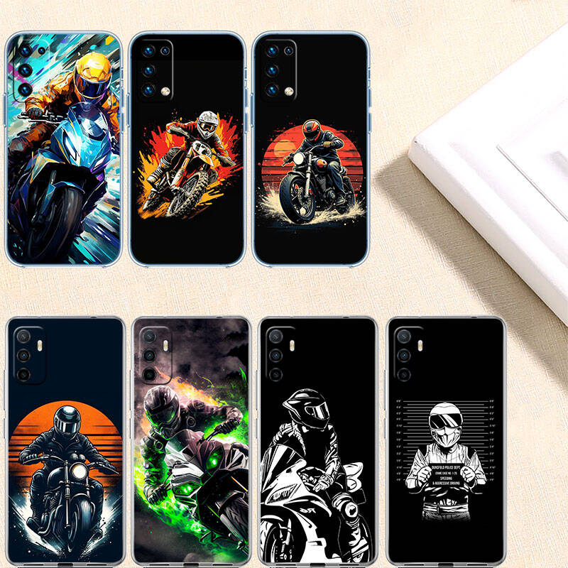 MH92 Motorcycle Racing Phone Case for Motorola G34 G32 G31 G14 G15 G84 G62 E32 G24 G72 G71 G73 G85 G200 G60 G52 G51 G50 G42 G41 G32 G30