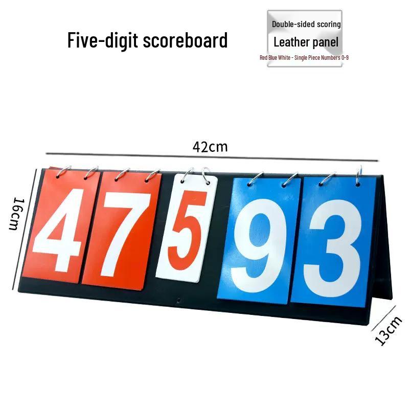 Multi-Sport Flipping Scoreboard: Two, Three & Four-Digit Options for Football, Basketball & Table Tennis