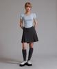 LIKE THE MOST U-Neck Round Cut Half T-Shirt_Sky Blue