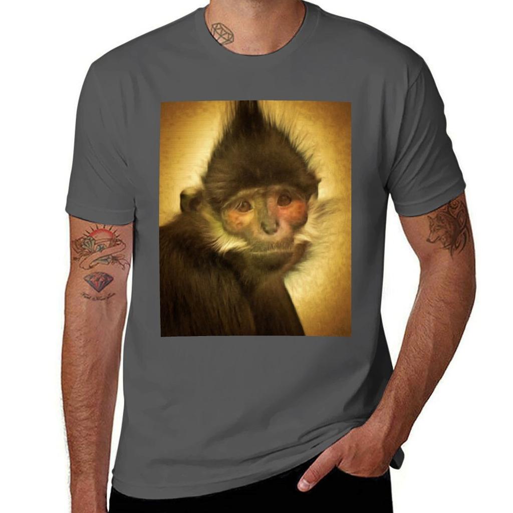 Franois Langur Tshirt Sporty Casual Quick Dry Tshirt