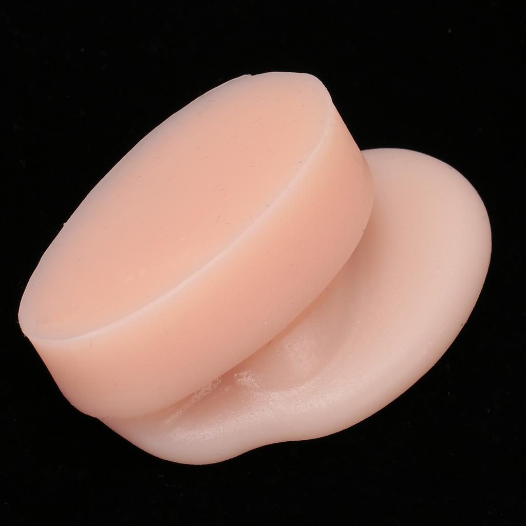 Modello di orecchio 1: 1 Imitazione di silicone morbido altamente