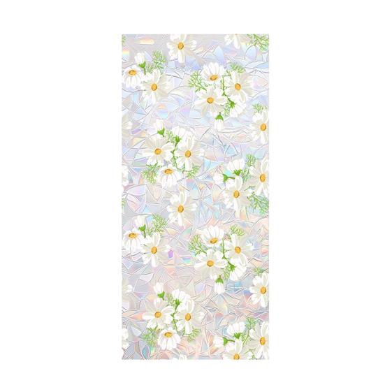 Begonia Window Privacy Film Static Glass Sticker Opaque Retro Color Texture Static Cling