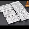 304 Stainless Steel Divided Meal Tray
