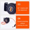 Miniature Air Hose Reel with Automatic Retractable and Dust Proof Design for Compacts Practical Use in Automotive Tool M4YD