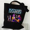 KPOP Demon Hunter Group Printed Canvas Bag Spot Women's Daily Handbag Shopping Bag KTY