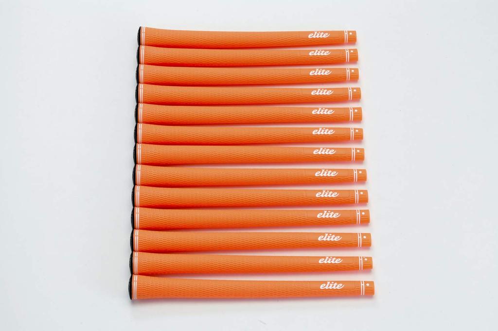 Elitegrips Golf Grips SX38 Set Wild Orange No Backline 13-piece
