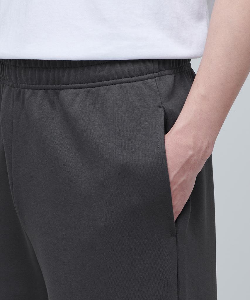 MUSINSA STANDARD Flat Terry Sweatpants [Gunmetal]