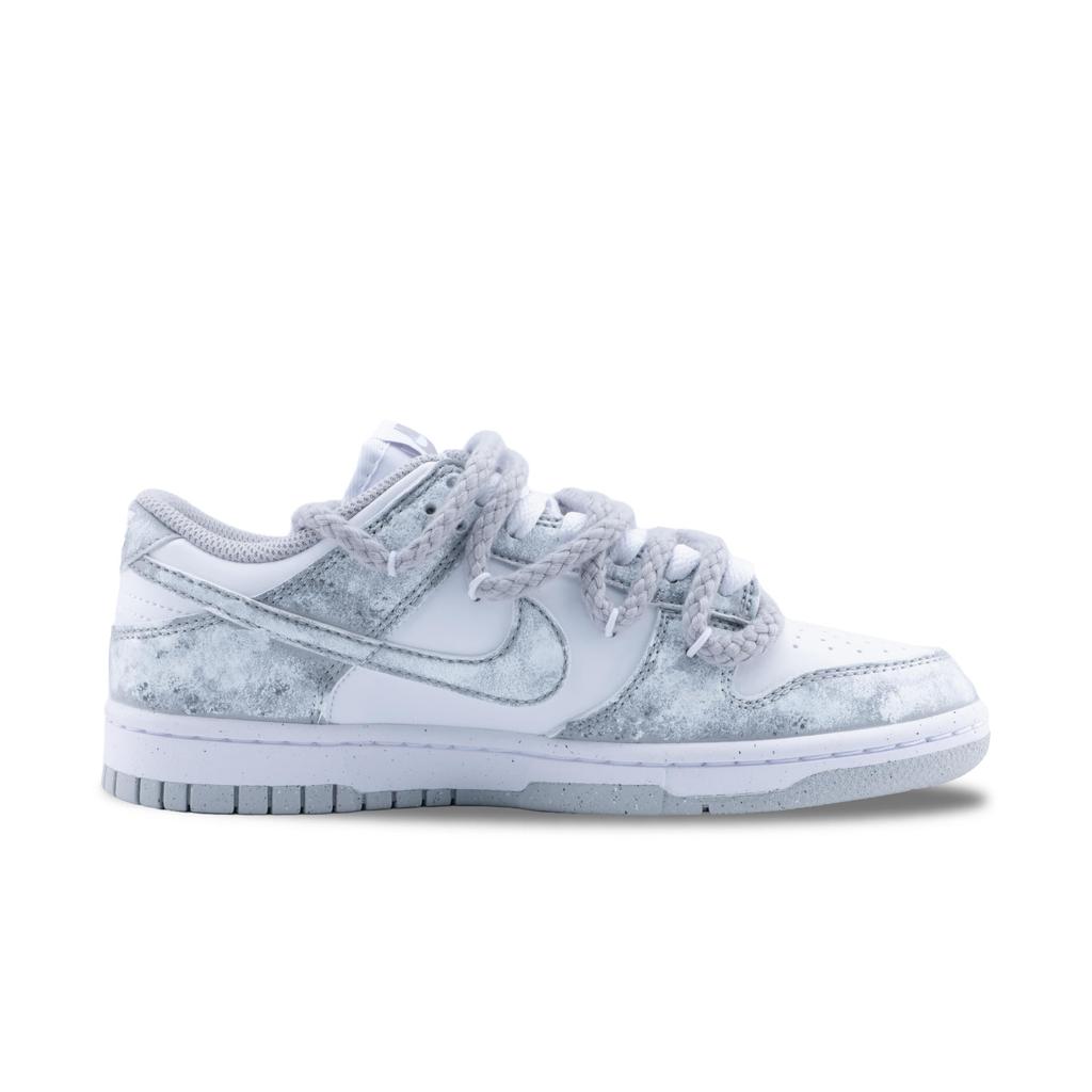 Nike Dunk Eternal Night Galaxy Slip Resistant Abrasion Resistant Low Top Skateboard Shoes Unisex Light Gray DD1873-113(Team626-)