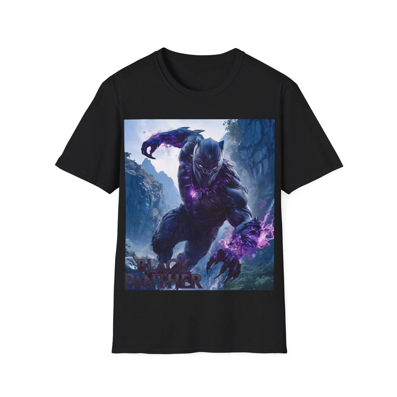 Black Panther T Shirt Marvel Comics Warrior Tee S