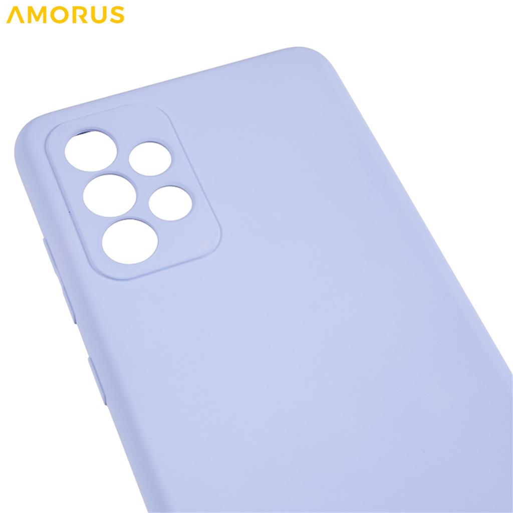 For Samsung Galaxy A32 4G (EU Version) Case Precise Cutouts TPU Fiber Lining Shockproof Phone Cover