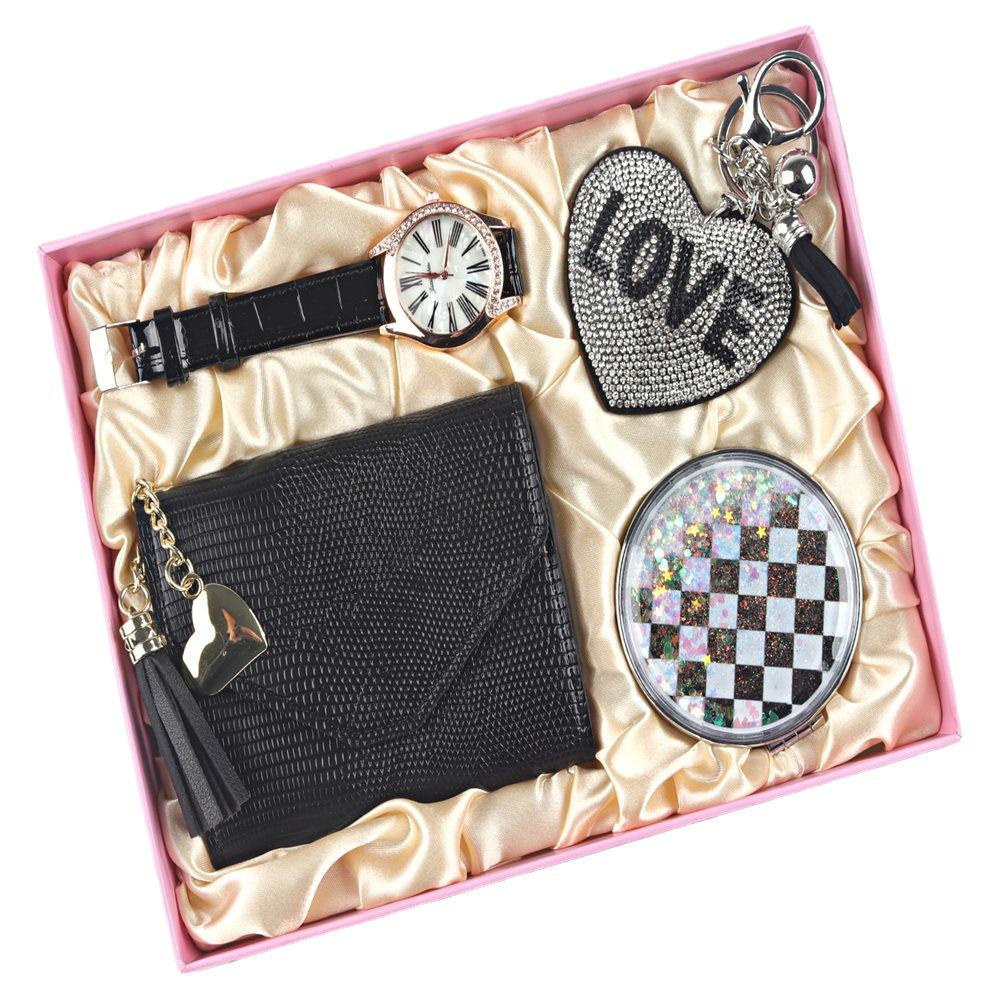 Women's Fashion Quartz Watch Gift Set - Perfect for Birthdays for Girlfriends and Family