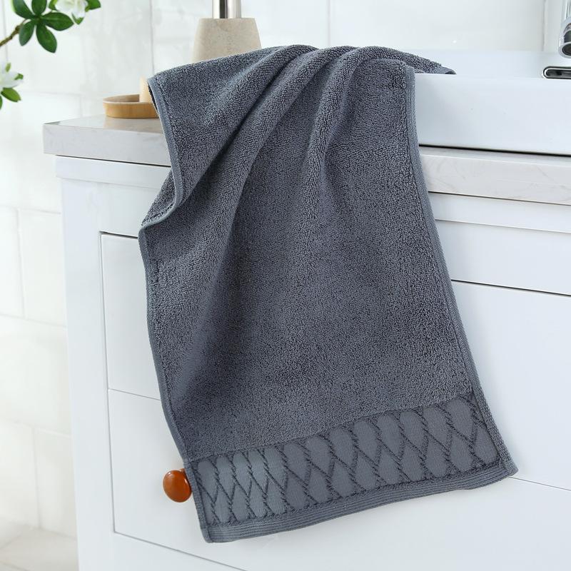 Multi-colored Towel Cotton Towel Thickened Face Towel Soft Absorbent Towel Household Adult Quick-drying Towel