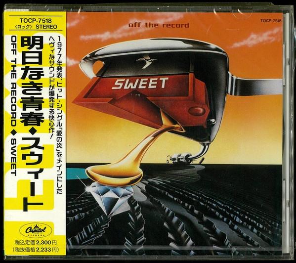 

CD SWEET - Off The Record TOCP7518 CAPITOL 1992 Japan Rock Used