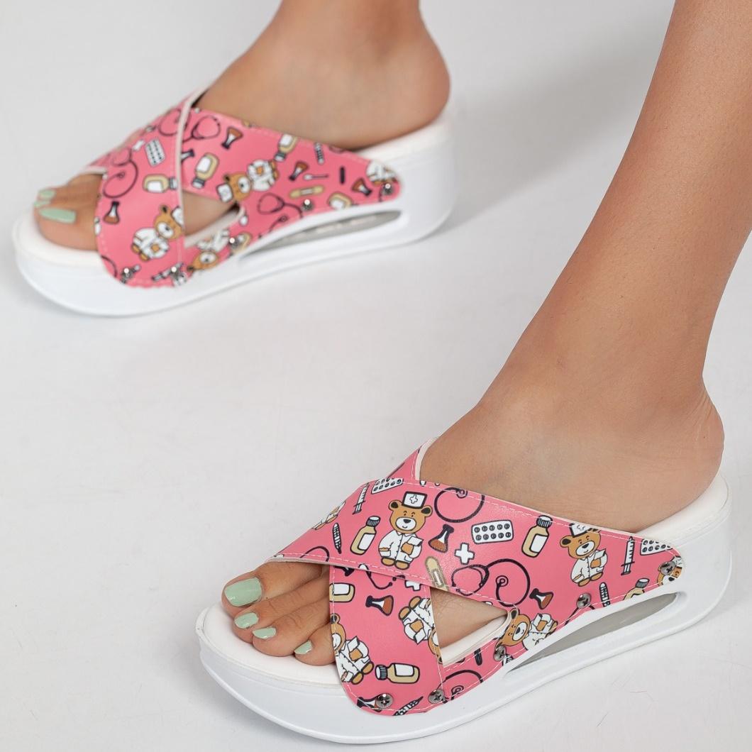 

Ортопедичні жіночі медичні сабо - протиковзкі, зручні 38