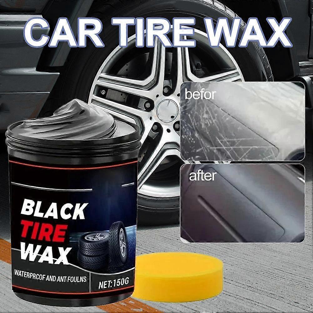 Car Tire Polishing Wax Shine Restorer Protectant Prevents Fading & Cracking