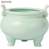 1 szt. Ceramiczna dekoracja kadzielnicy, naczynia buddyjskie do sali, ofiara świątynna, wystrój domu, modlitwa o pomyślność feng shui