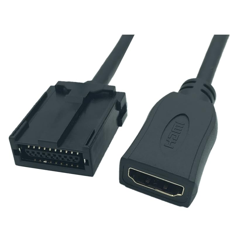 YFFSFDC Car Navigation HDMI Cable E Type to A Type High Quality Conversion Cable