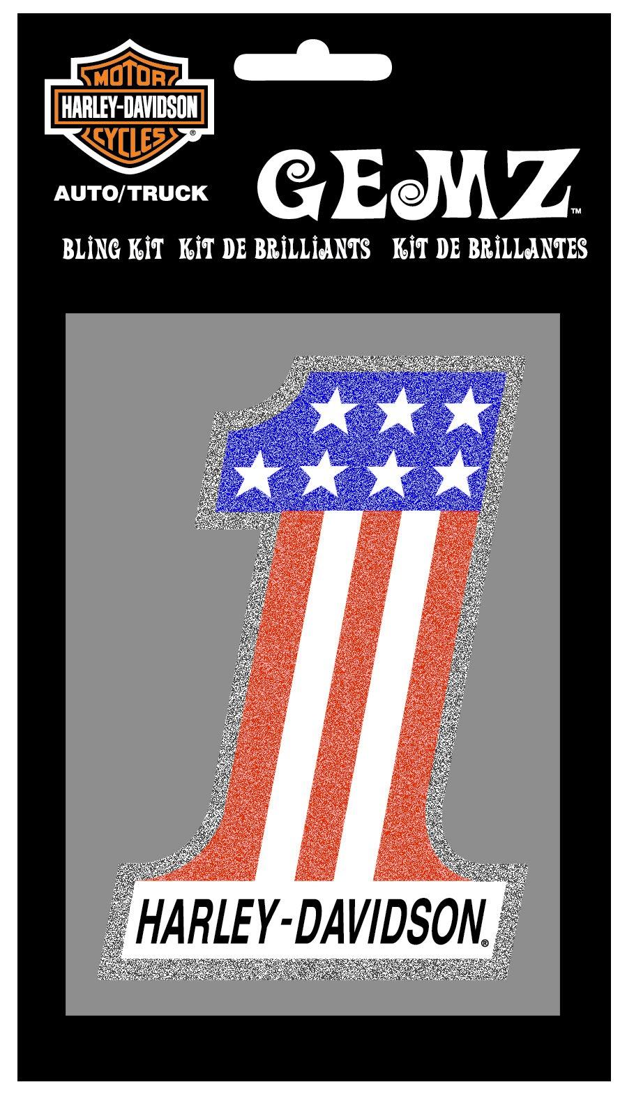 

Наклейка Harley-Davidson GEMZ NO.1