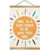 ZTGDA Mental Health Posters, This Is a Safe Space, Boho Classroom Decor, Therapy Office Counseling Office Must Haves, School Counselor Supplies, Calm