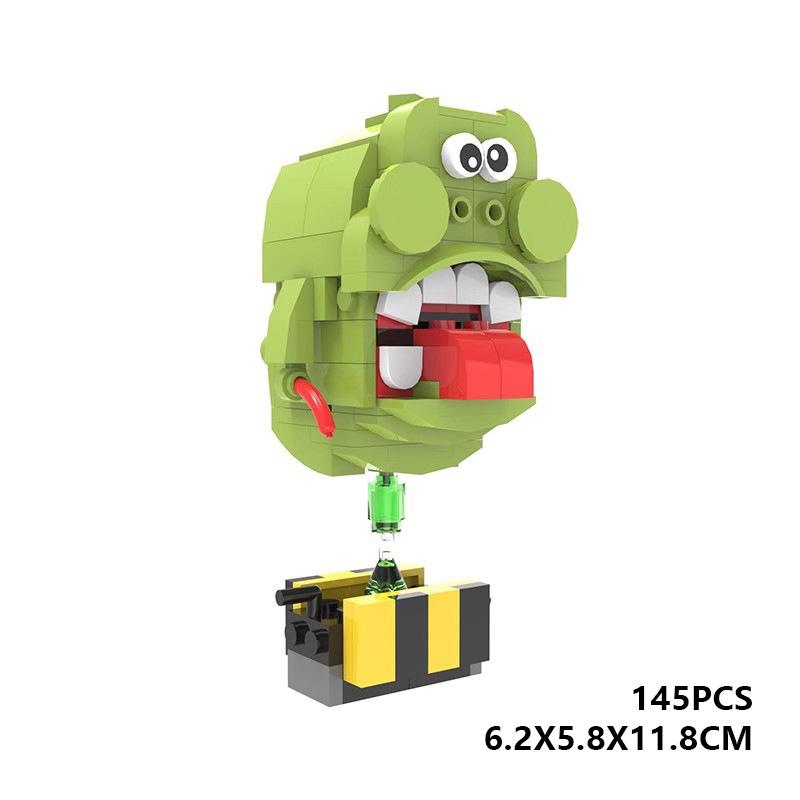 Building Block Compatibility, Creative Ornaments, Gluttonous Ghostbusters, Monster Peripheral Design Assembly