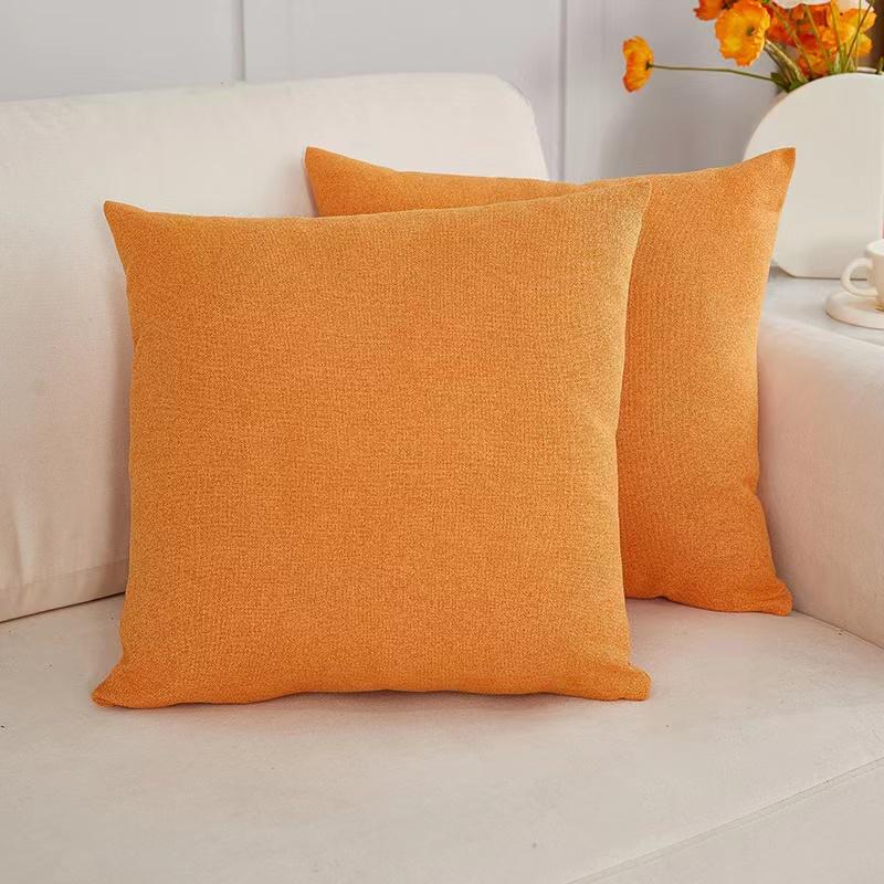 Solid Nordic Style Home Decoration Fluffy Soft Living Room Sofa Pillow Cover Cushion Cover Suitable For Office Bedroom Car