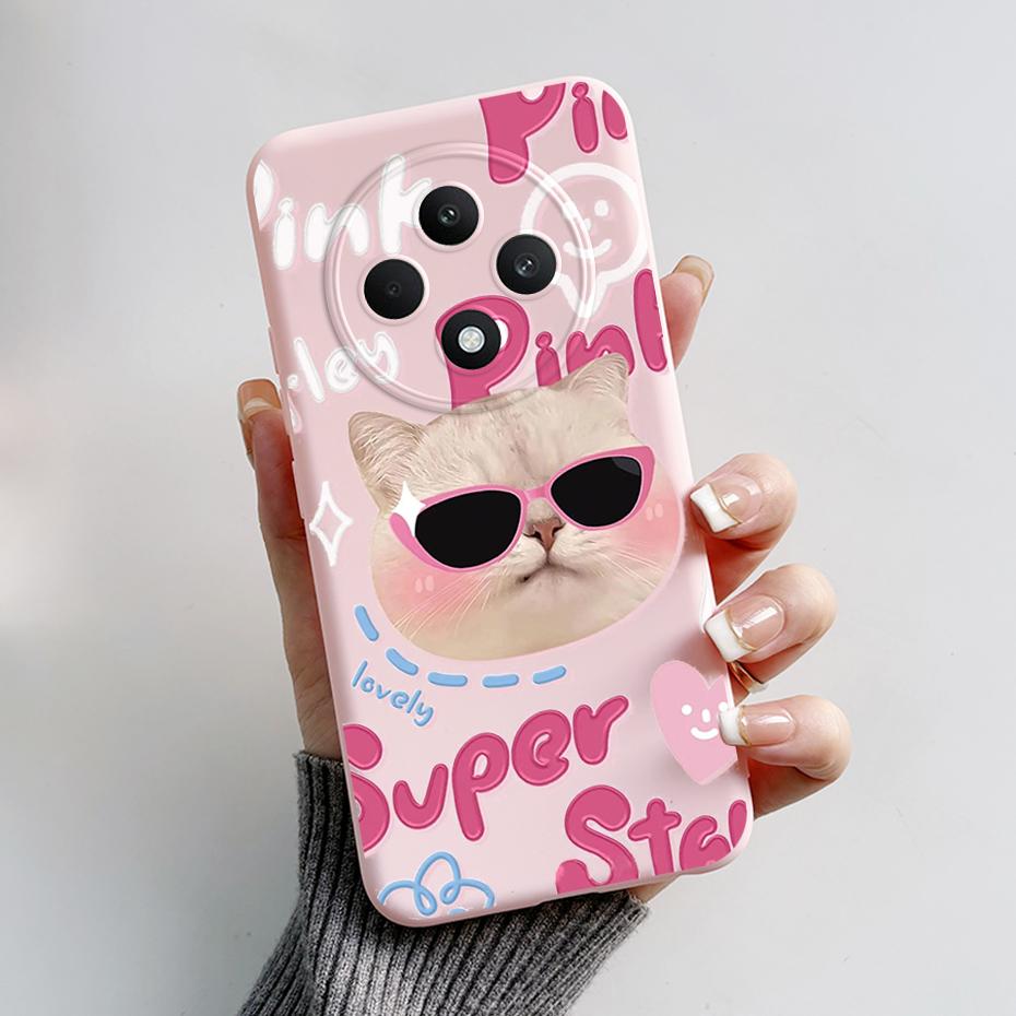 For OPPO Reno 12 FS 5G Case Bear Frog Silicone Soft Phone Cover for Oppo Reno 12 F Cases Reno12 FS Reno12FS 12 F 12F 12FS 4G 5G