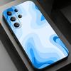 Moderne Kunst Wellen Handyhülle für Samsung Galaxy S20,23 Ultra S24,22 Plus S25,26,21FE TPU Hülle