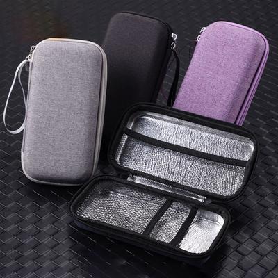 Durable EVA Insulin Cooling Bag Waterproof Thermal Insulated Pen Bag Pocket Pill Protector for Diabetics