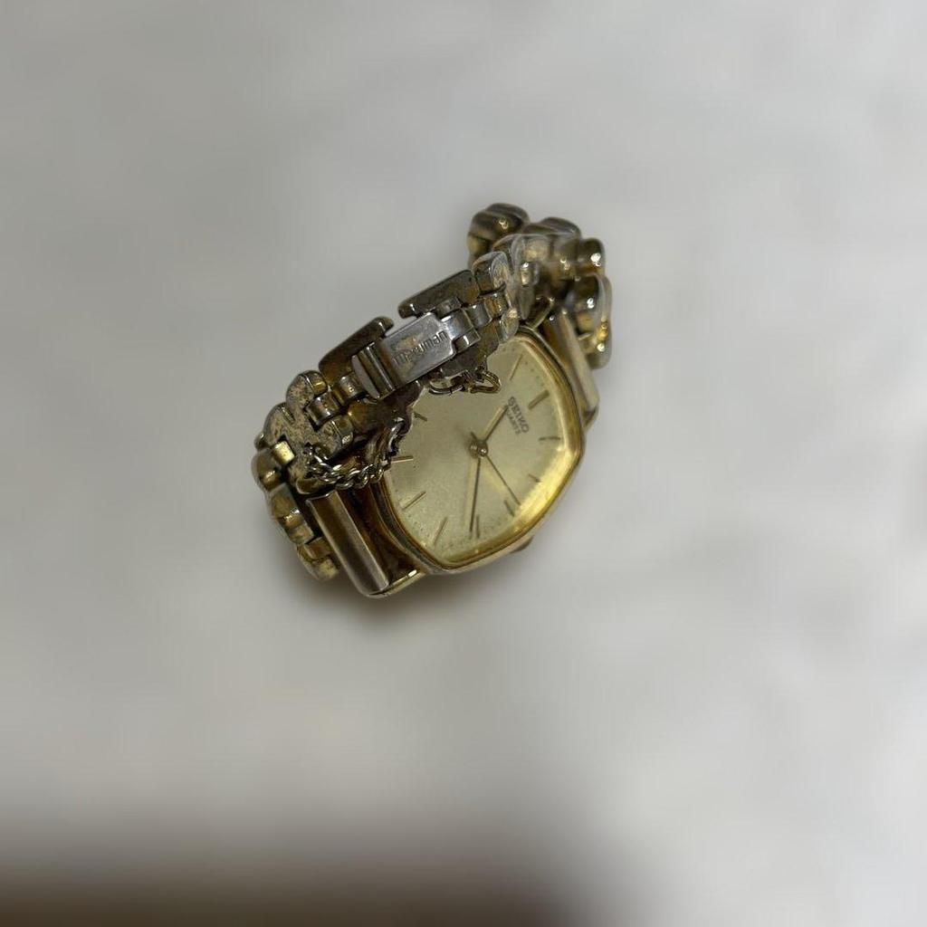 [USED] SEIKO Analog Watch Silver/Gold