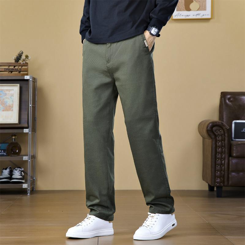 

Брюки мужские осенне-зимние новые деловые повседневные брюки мужские прямые свободные трендовые универсальные мужские брюки 38