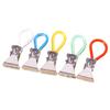 StainlessSteel Clothespins Colorful Laundry Tea Towel Hanging Clips Loop Towel Clips Clothe Peg Kitchen Bathroom Clips