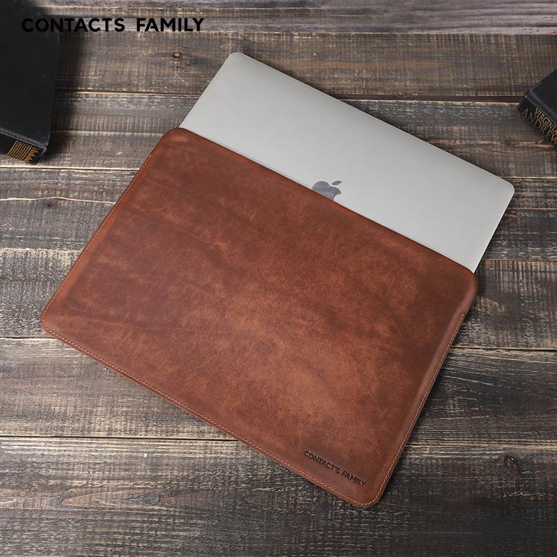 New MacBook Air 13.6" Genuine Leather Protective Sleeve