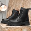Winter Shoes Men's Flat Shoes Fashionable Warm Shoes Brand Men's Ankle Boots Casual and Warm Comfortable and Durable