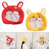 Cartoon Ear Hat Headband, Warm Headgear Comfortable Soft Plush Animal Headwear for Photo Props