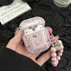 Cartoon Cherry Rabbit for AirPods Pro1 Apple Bluetooth Wireless 1/1/1 Generation Earphone Cover Cute Soft