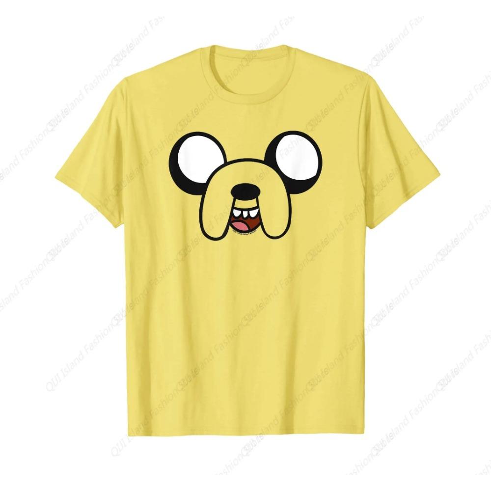 Jake Big Face T-Shirt Graphic T Shirts Cute and Stylish Adorable and Trendy Womens M