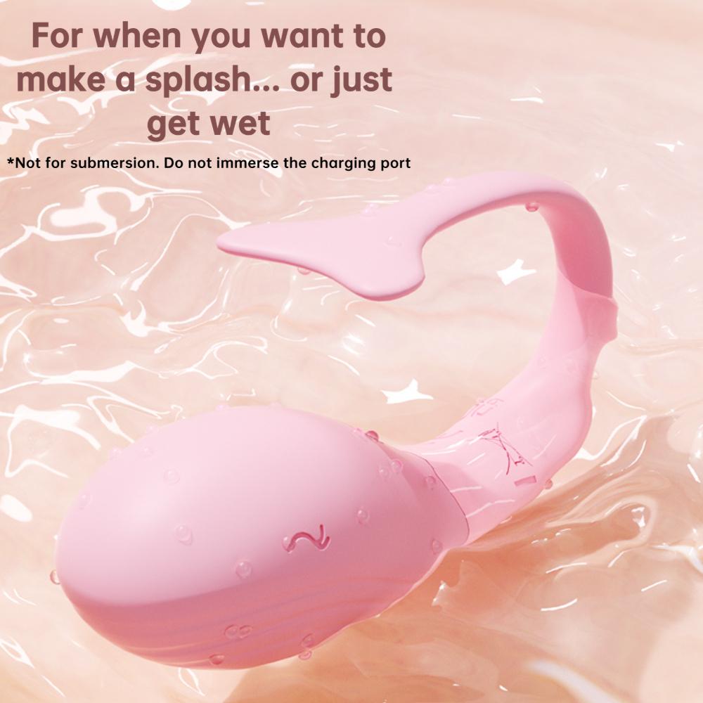 APP-Controlled Wearable Vibrator for Women with 9 Vibration Modes. Wireless Remote G-spot & Clitoral Stimulator, Waterproof Design for Couples Play