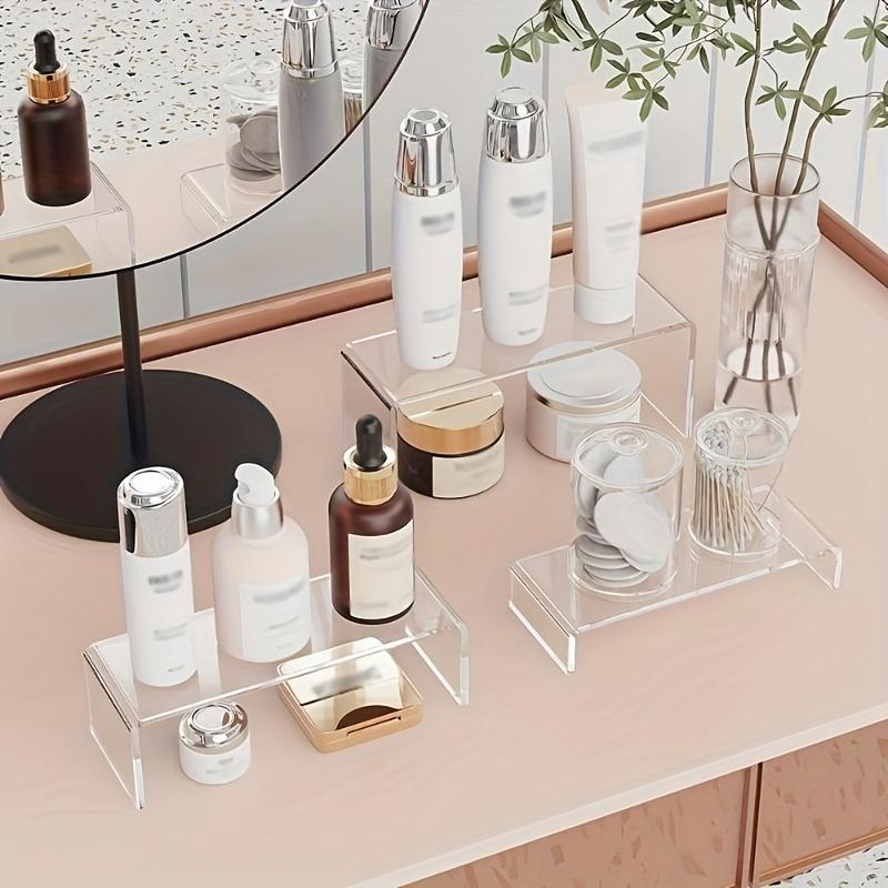 U-shaped Display Rack,Transparent Acrylic Storage Rack,Makeup Figurine Toy Storage Rack,Desktop and Bathroom Storage