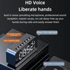 Desktop mini LED mirror digital clock, alarm clock bluetooth wireless audio cell phone speaker stereo sound effect,...